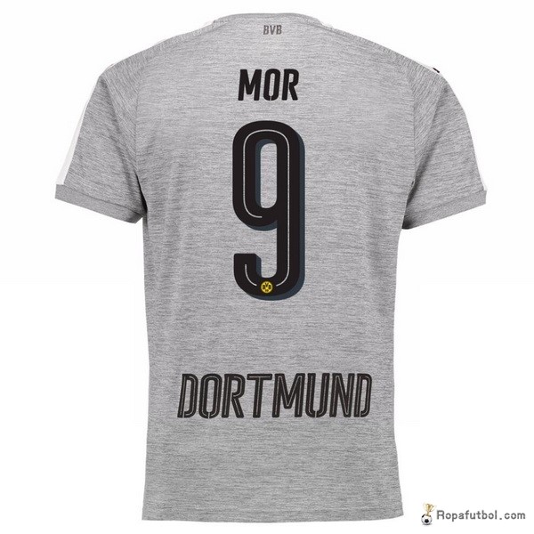 Camiseta Borussia Dortmund Replica Tercera Ropa Mor 2017/18